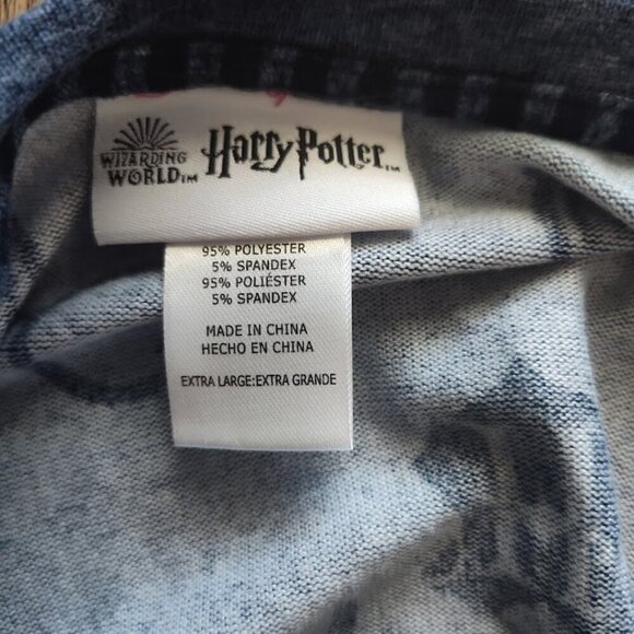 Wizarding World Harry Potter Women's Draw String PJ Top & Matching Bottoms - Picture 9 of 12